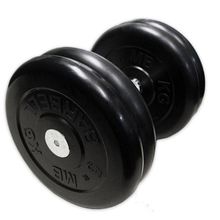 Гантель (1 шт) 21 кг в оболочке MB Barbell