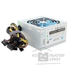 PowerCool PC400-120-APFC-80P-O Блок питания ATX 400W  120mm APFC 80+ SCP OVP OCP UVP 24+4 +4 20+4 pin 1xFDD, ATX 1