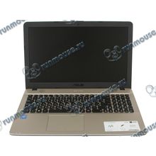 Ноутбук ASUS "X541NA-GQ378" (Celeron N3350-1.10ГГц, 4ГБ, 500ГБ, HDG, DVD±RW, LAN, WiFi, BT, WebCam, 15.6" 1366x768, Linux), черный [141350]