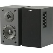 sven (АС sps-611s (36 Вт), чёрный, 2.0) sps-611s-black