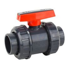 Кран шаровый ПВХ Aquaviva, 63 мм