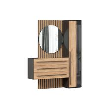 Алмаз. Любимый дом Неаполь Прихожая №8 (Черный Дуб Золотой)