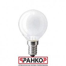 Osram лампа накаливания P45 E14 60W 230V FR 411501