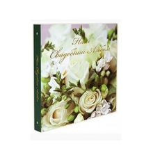 Фотоальбом "Свадебная история" с розами 31х32 см, 24 магнитные страницы, в кейсе (DI_16923) ALB122