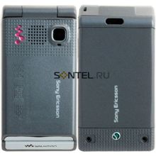 Корпус Class A-A-A Sony-Ericsson W380 серый