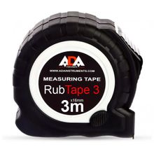 ADA Рулетка ударопрочная ADA RubTape 3 с полимерным покрытием ленты (сталь, с двумя СТОПами, 3 м)