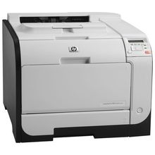 Принтер лазерный цветной HP LaserJet Pro 400 M451dn, A4, 20стр. мин, 128Мб, USB, LAN, Белый Черный CE957A