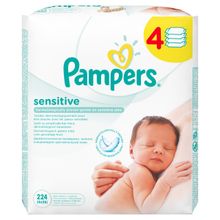 Pampers Sensitive 224 шт