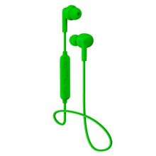 Гарнитура Bluetooth Perfeo TYRO, вставная, зелёная (PF_B4023)