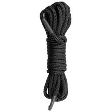 Easy toys Черная веревка для бондажа Easytoys Bondage Rope - 5 м. (черный)