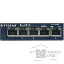 Netgear GS105GE Коммутатор 5-портовый Гигабитный с внешним блоком питания