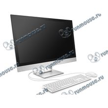 Моноблок HP "Pavilion 27-r005ur" 2MJ65EA (Core i3 7100T-3.40ГГц, 8ГБ, 1000ГБ, R530, DVDRW, LAN, WiFi, BT, WebCam, 27.0" 1920x1080, W&apos;10 H) + клавиатура + мышь [141299]