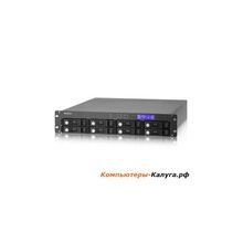 Сетевой видеорегистратор QNAP VS-8024U  IP-система видеонаблюдения с 24 каналами для записи видео и восемью отсеками для жестких дисков. (rackmount)