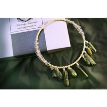 Колье с турмалином