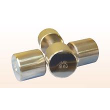 Гантели неразборные фитнесс 9,0 кг хром Barbell