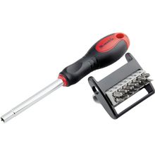 Отвёртка с набором бит 14 шт Matrix 11337