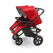 Cozy Прогулочная для двойни DUO red