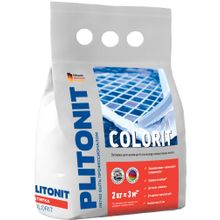 Плитонит Colorit 2 кг светло желтая №7401С