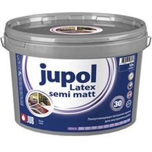 КРАСКА В Д "JUPOL LATEX SEMI MATT " 5Л ЛАТЕКСНАЯ ПОЛУГЛЯЦЕВАЯ БАЗА А