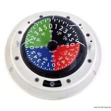 Osculati RIVIERA regatta tactic compass 3 white, 25.030.51