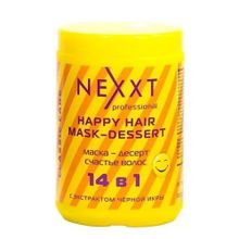 Маска-десерт Nexxt Счастье волос с черной икрой 1000мл