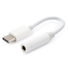 Адаптер USB 3.1 Type C(m) - 3.5 jack, Cablexpert (CCA-UC3.5F-01-W)