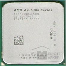 Amd CPU  A4 6300 K OEM 3.7ГГц, 1Мб, SocketFM2