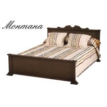 Кровать Монтана (ВМК Шале) (Размер кровати: 160Х190 200, Ортопедическое основание: Нет.)