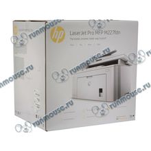 МФУ HP "LaserJet Pro MFP M227fdn" A4, лазерный, принтер + сканер + копир + факс, ЖК, белый (USB2.0, LAN) [139654]