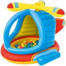 Игровой центр 140*127*89 см Вертолет с шариками,50 шт, Bestway (52217)