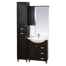 Misty Зеркальный шкаф Александра 65 L венге