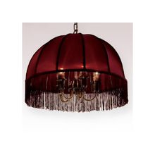 CITILUX  Светильник подвесной Базель Красный Citilux CL407153