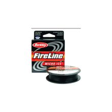 Леска плет. Berkley Fireline Micro ICE, 45m, 0,17mm, 4,5kg, тёмно-серый