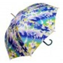 Stilla - Зонт женский великолепная ручка, дизайн "разноцветная поляна"