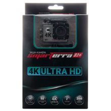 Экшн камера Smarterra B3+ 4K@30fps, 2 дисплей, угол обзора 170 (серебристый)