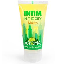 Увлажняющий лубрикант Intim Aroma с ароматом мохито - 60 гр.