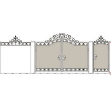 Кованные ворота Арт. ВК-18