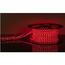 Elektrostandard Лента светодиодная 220V 14,4W 60Led 5050 IP65 красный, 50 м (LSTR003 220V 14,4W IP65)