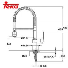 Смеситель Teka Cuadro 3893702 Pro