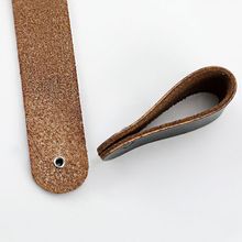 Ручка скоба CAPPIO м о 96 мм, черная, кожаная