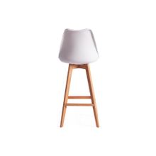 Tetchair Стул барный TULIP BAR (mod. C1014H), белый 018  натуральный