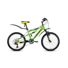Велосипед BURAN 1.0 зеленый черный (2017)
