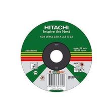 HITACHI 12525HR Круг отрезной A24 (14A) 125х2.5х22