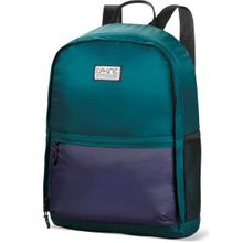 Раскладной женский рюкзак цвета морской волны с фиолетовой отделкой Dakine Womens Stashable Backpack Teal Shadow Tls