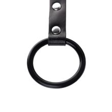 ToyFa Черно-серебристые зажимы для сосков с кольцом для пениса TOYFA Metal (черный с серебристым)