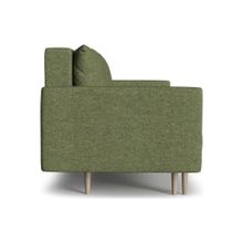 Смарт Диван прямой Mille 05 3-х местный с подлокотниками еврокнижка