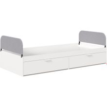 Алмаз. Любимый дом Милтон Кровать 900х2000 (Белый)