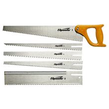 Ножовка по дереву, 350 мм, 5 сменных полотен, пластиковая рукоятка Sparta 231255