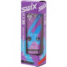 Клистер со скребком Swix KX35 (+1-4 C), Violet Special