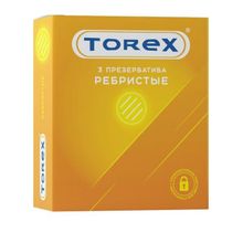 Torex Текстурированные презервативы Torex  Ребристые  - 3 шт.